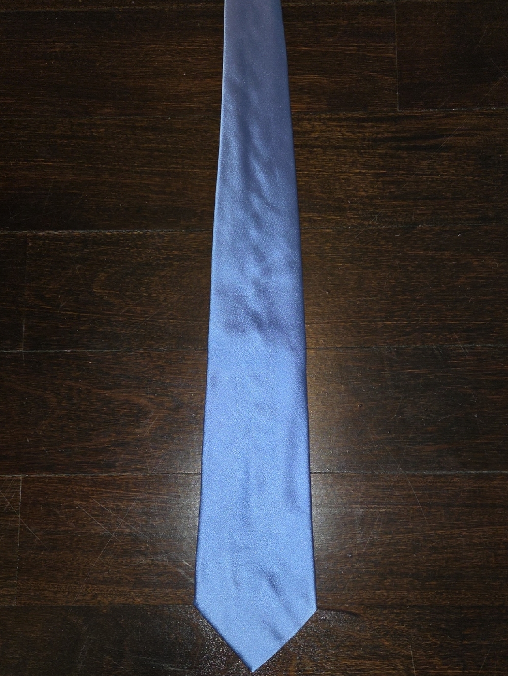 MEN'S EREDI PISANO BLUE 100% SILK NECK TIE MADE IN ITALY $120